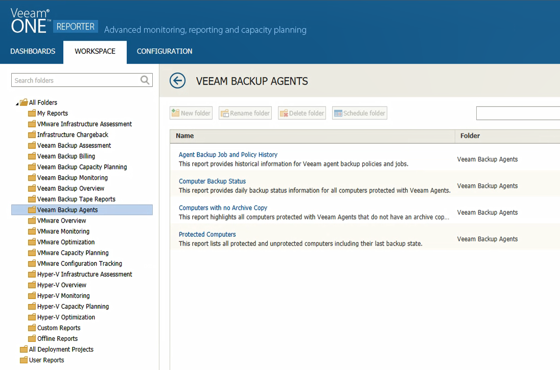 With the latest update, Veeam ONE Reporter gains three new reports that ass...