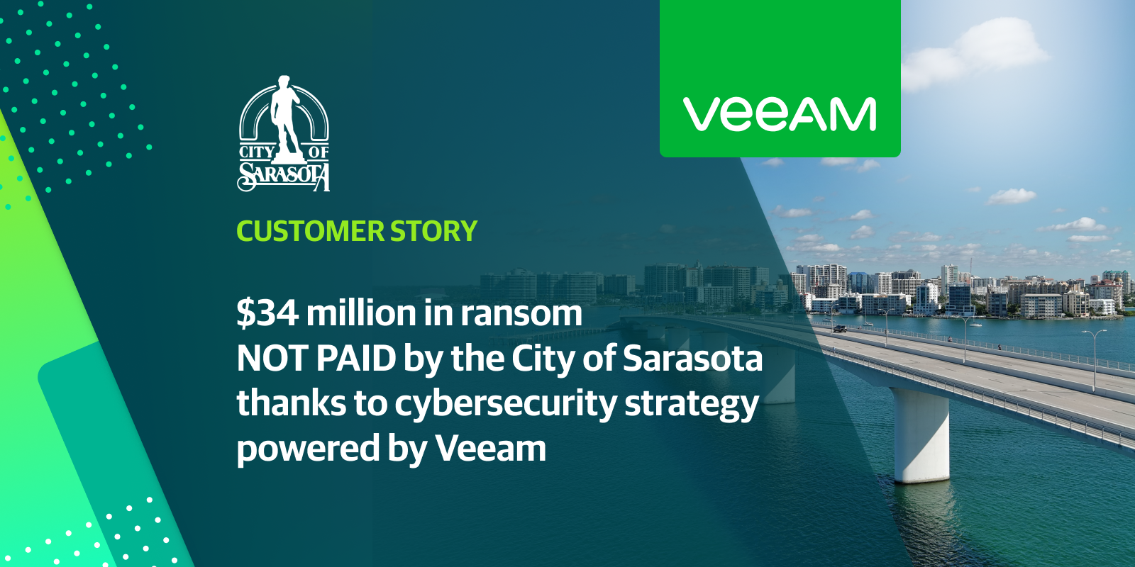 City of Sarasota - Veeam Customer Story