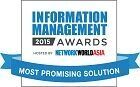 2015 Most Promising Data Management Solution by NetworkWorld Asia’s (NWA) Information Management Awards