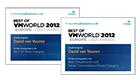 Best of VMworld Europe 2012 – User awards