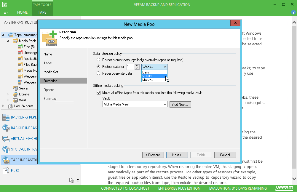 Guides de l'utilisateur et fiches techniques de Veeam Backup & Replication