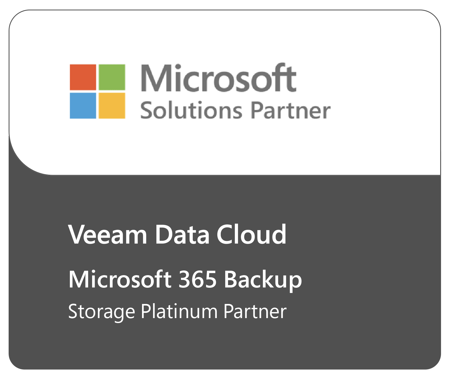 Saas backup badge