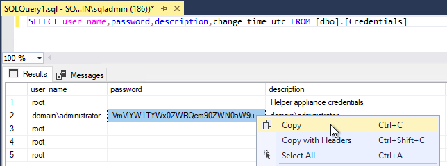 pw in sql